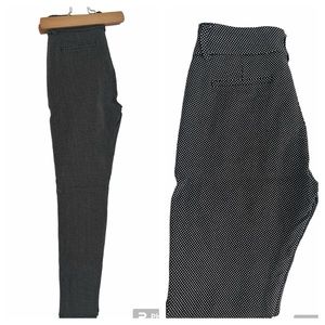 Chocolate brand pants Black and white polka dots Medium Juniors